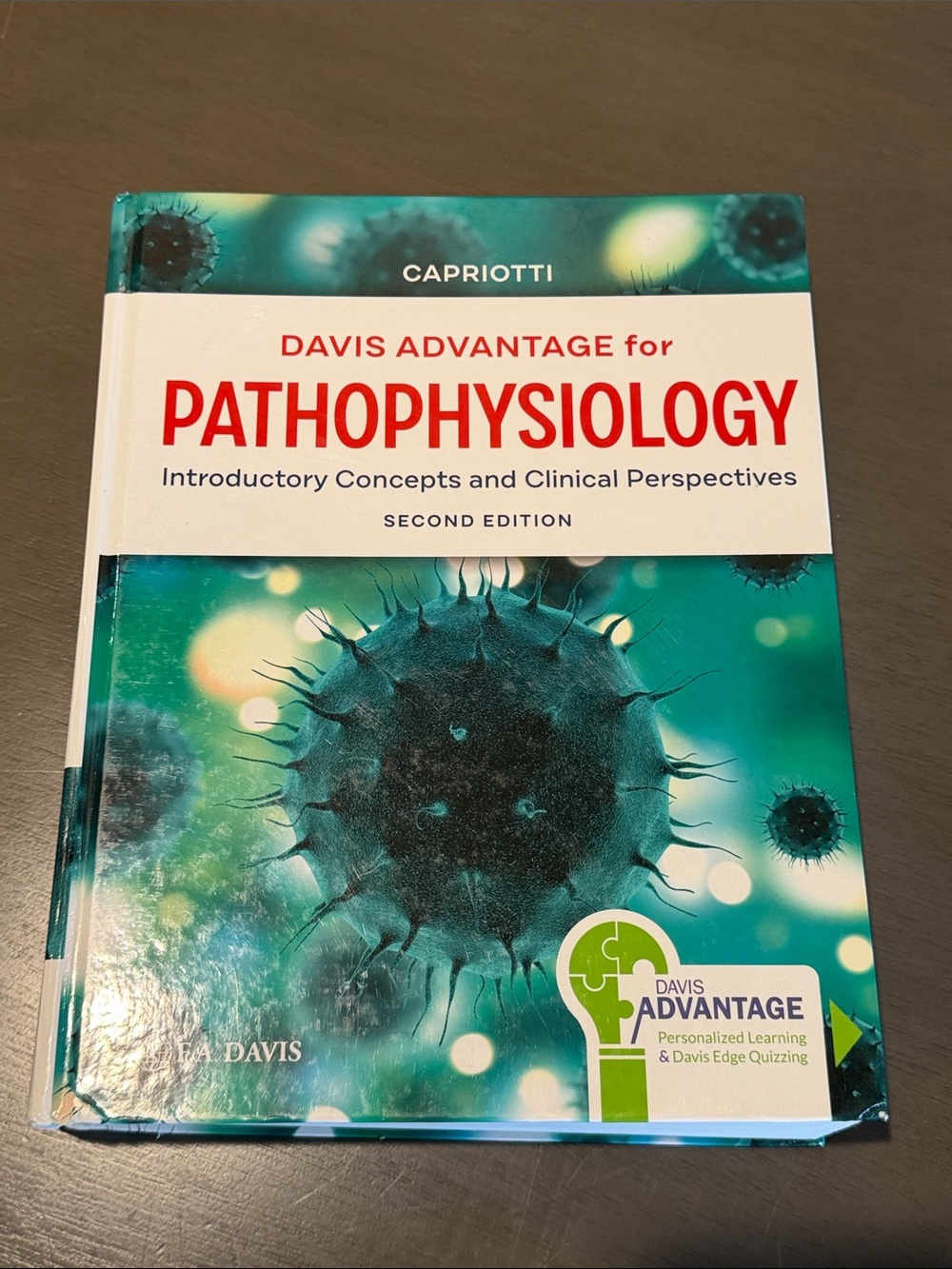 “Davis Advantage for Pathophysiology” (2nd Ed.) (Hardback)